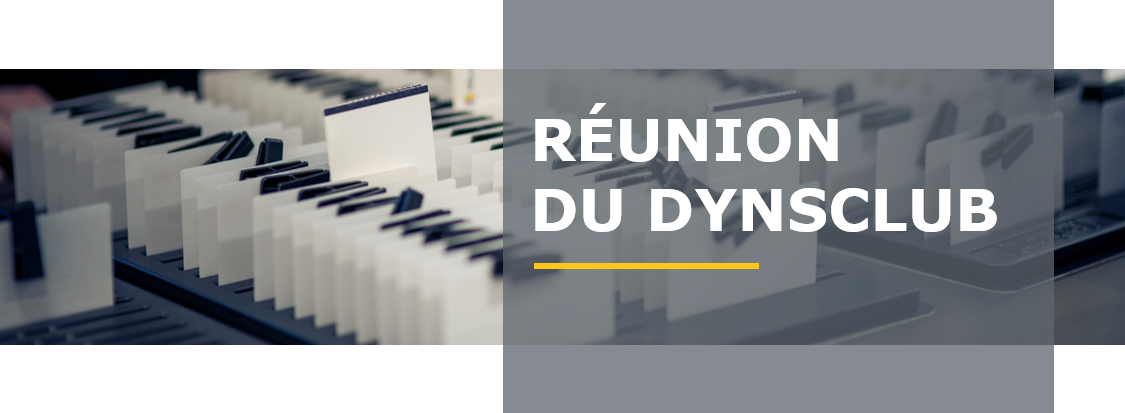 Réunion du DynsClub le 23 janvier 2020